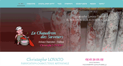 Desktop Screenshot of le-chaudron-des-saveurs.com